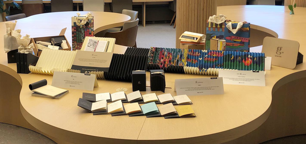 ▲ 그레이프랩 제품들. 다양한 재생지가 사용되고 있다.ⓒ그레이프랩