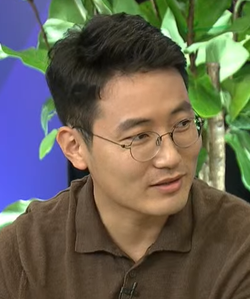 ▲ Sub-SOVAC에 패널로 참여한 한상엽 대표. 사진은 화면 캡처