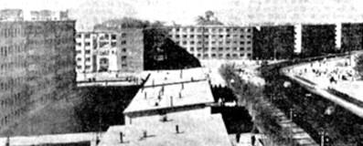 ▲ 동독의 지원으로 정비된 함흥시 피크 거리 ⓒ 노동신문(1961년 5월 5일)