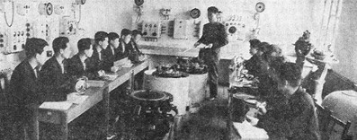 ▲ 라진해운대학 항해학부의 항해실험실습 (노동신문 1979년 5월 17일)