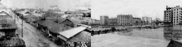 ▲선봉읍의 변화 (노동신문 1991년 8월 18일)