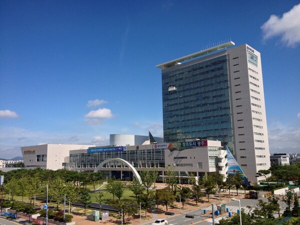 ▲ 광주광역시청 전경.