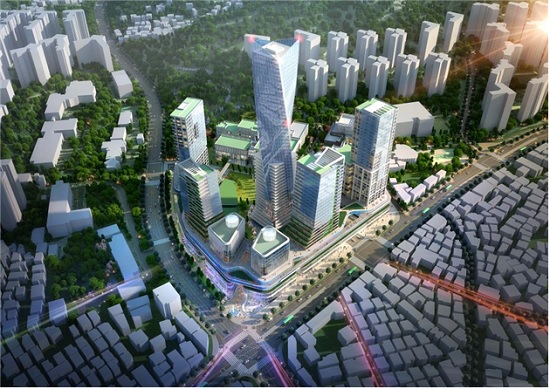 ▲ 서울혁신파크 부지에 조성될 융복합도시 조감도. ⓒ서울시