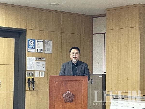 ▲ 윤희철 전국지속가능발전협의회 정책연구단장 겸 한국지속가능발전센터장. ⓒ라이프인