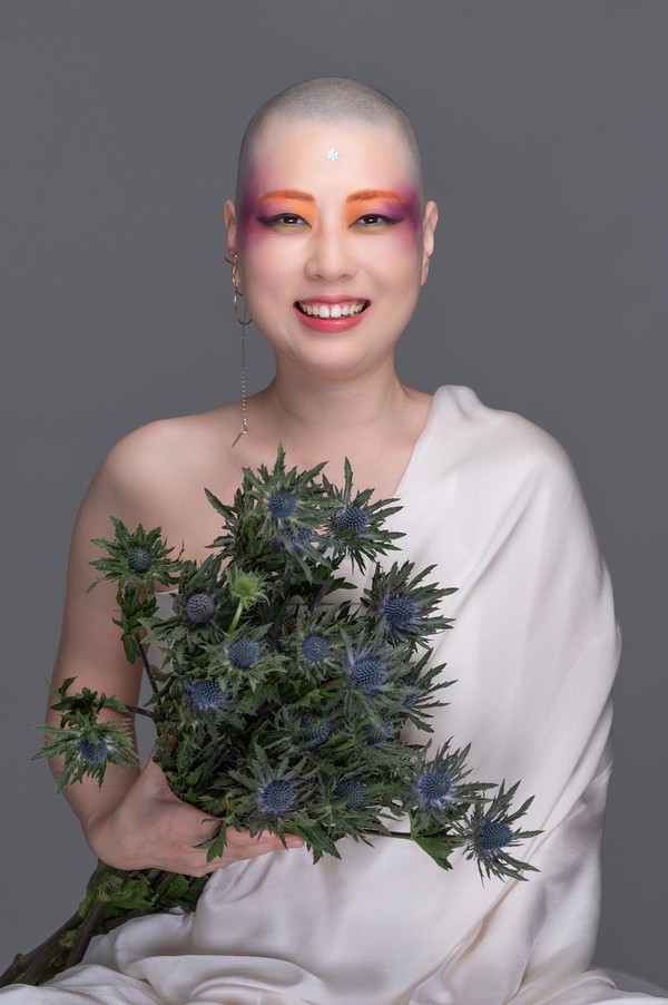 ▲ 나담음 프로젝트에 사진모델로 참여한 나미란 씨. ⓒ아미다해