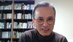 ▲ 김찬호 이사장. ⓒ온라인 화면 갈무리  