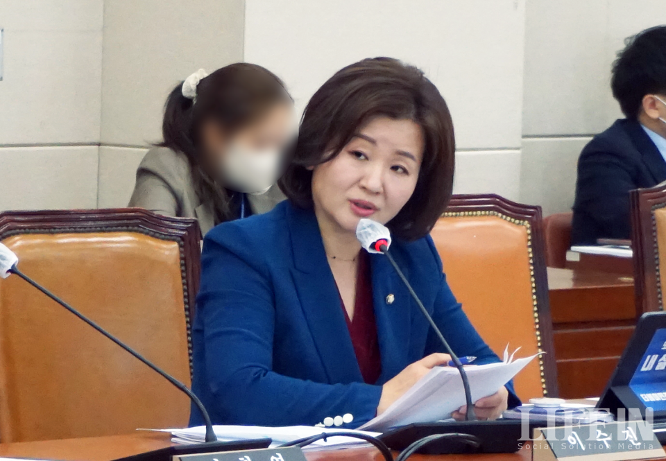 ▲ 이수진 국회의원. ⓒ라이프인