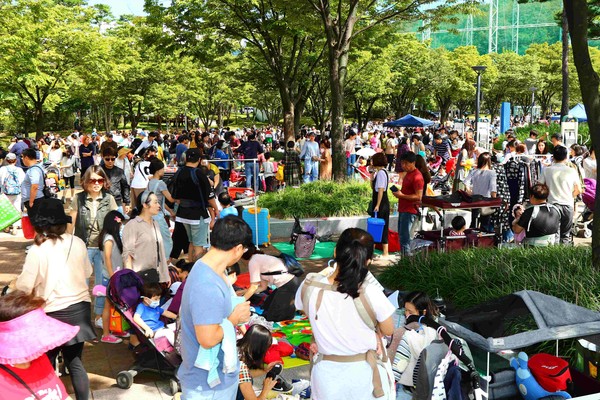 ▲ 리사이클 마켓 모습. ⓒ경기도