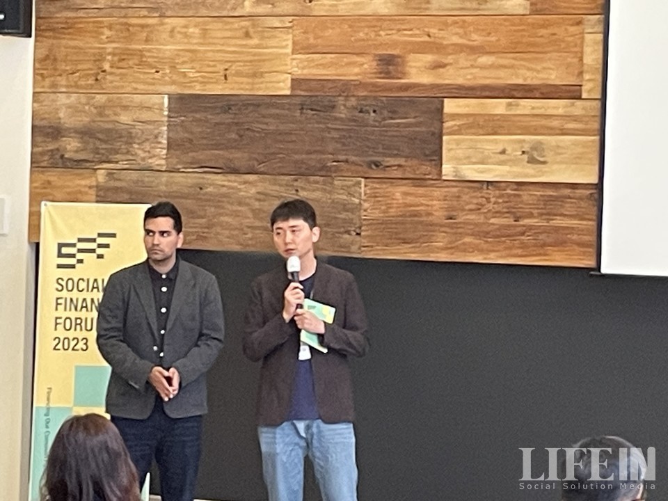 ▲ (왼쪽부터) 심산벤처스의 사힐 쇼프라 공동대표와 이승화 한국지사 대표. ⓒ라이프인