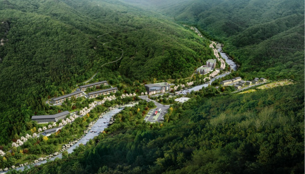 ▲ 국립지덕권산림치유원 조감도. ⓒ산림청