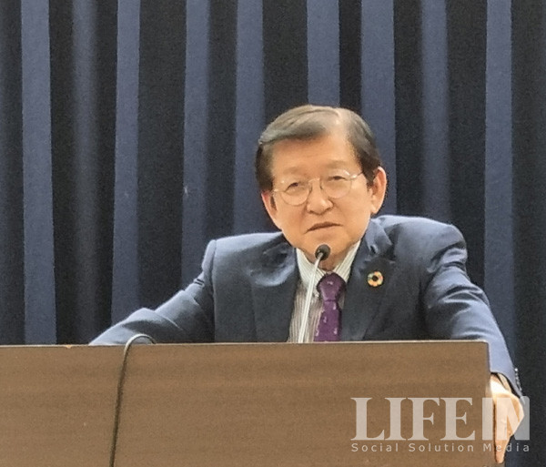 ▲ 서상목 이사장.