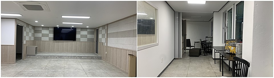 ▲ 찾아가는 교육에서 찾아오는 교육을 위해 교육장을 정비.