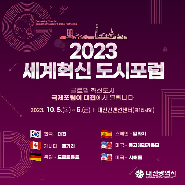 ▲ 2023 세계혁신도시포럼