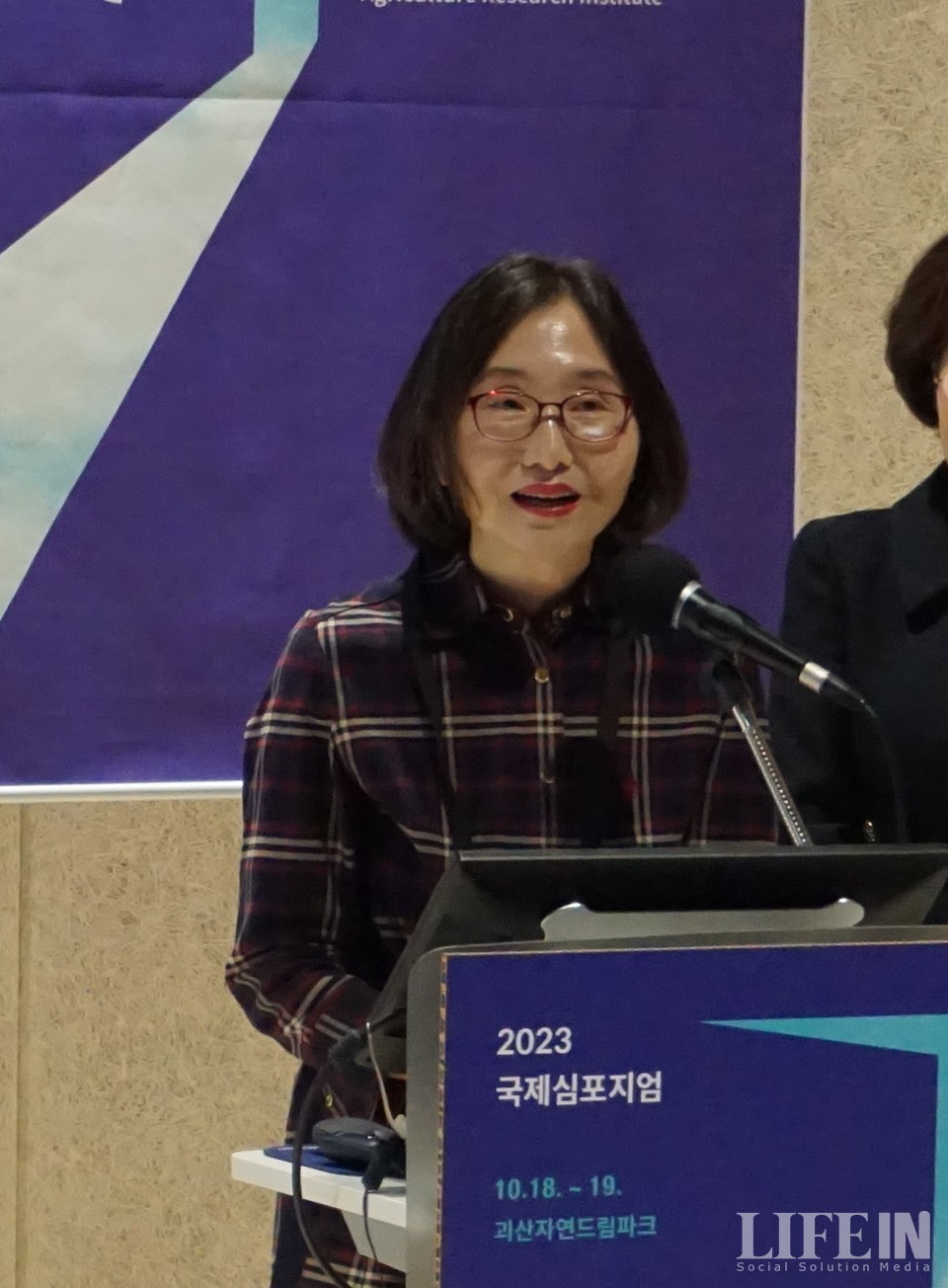 ▲ 김정희 회장. ⓒ라이프인