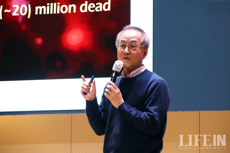 ▲ 최재천 이화여자대학교 석좌교수 겸 생명다양성재단 이사장. ⓒ라이프인