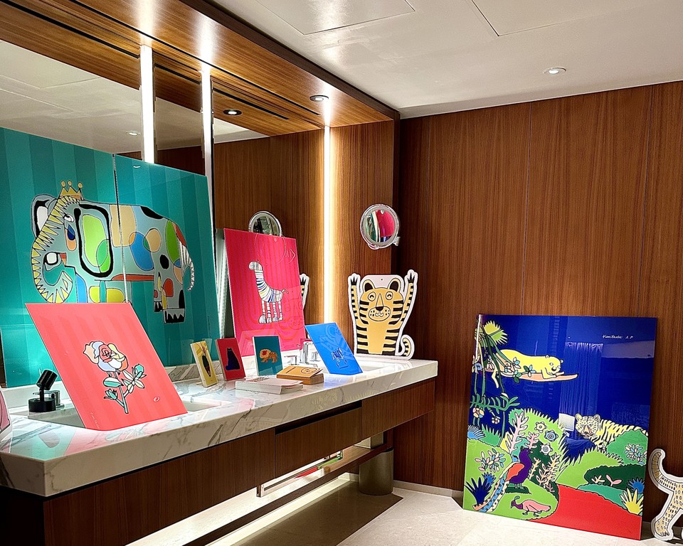 ▲ 키뮤스튜디오의 '핑크아트페어서울 2024' 전시 이미지. ⓒ키뮤스튜디오