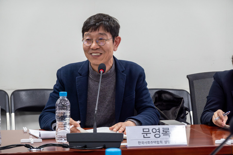 ▲ 문영록 한국사회주택협회 상임이사. ⓒ기본소득당