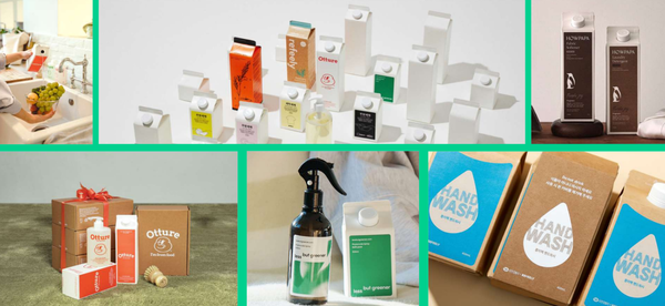 ▲ 리필리 제품 라인업. ⓒ리필리 발표자료