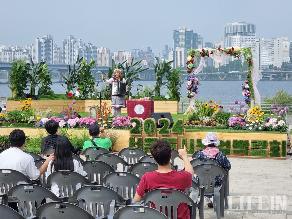 ▲ 2024년 서울도시농업박람회 현장.