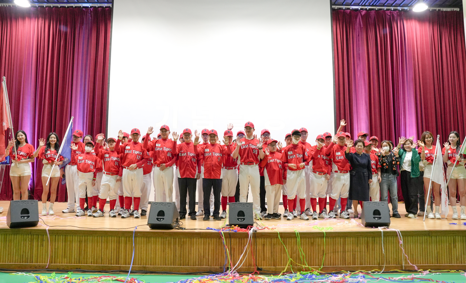 ▲ 지난 4월 진행된 E.T 야구단 발대식. ⓒ공감만세