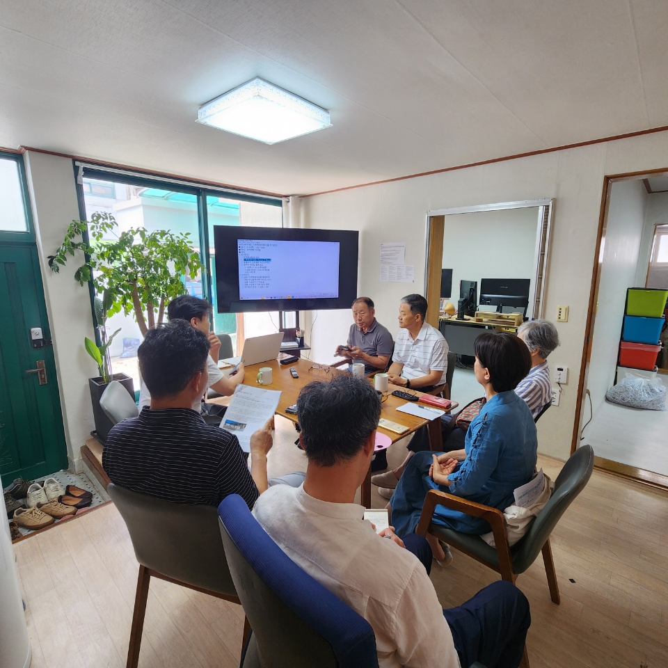 ▲ 광주전남녹색연합 에너지위원회 활동.