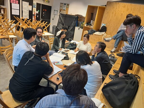 ▲ 유니콘 연합회 방문 모습. ⓒ조윤숙 연구원 