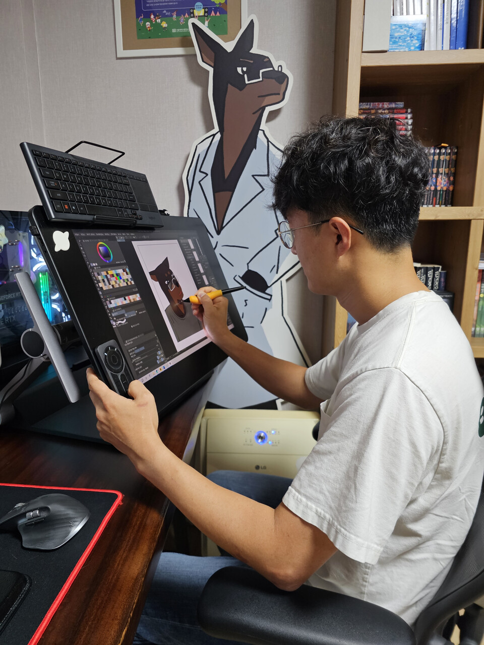 ▲ 웹툰작가 닥터베르. 본인 제공. 