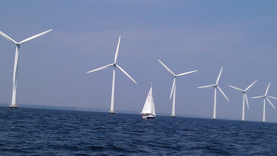 ▲ 미들그룬덴협동조합 풍력전기 터빈.