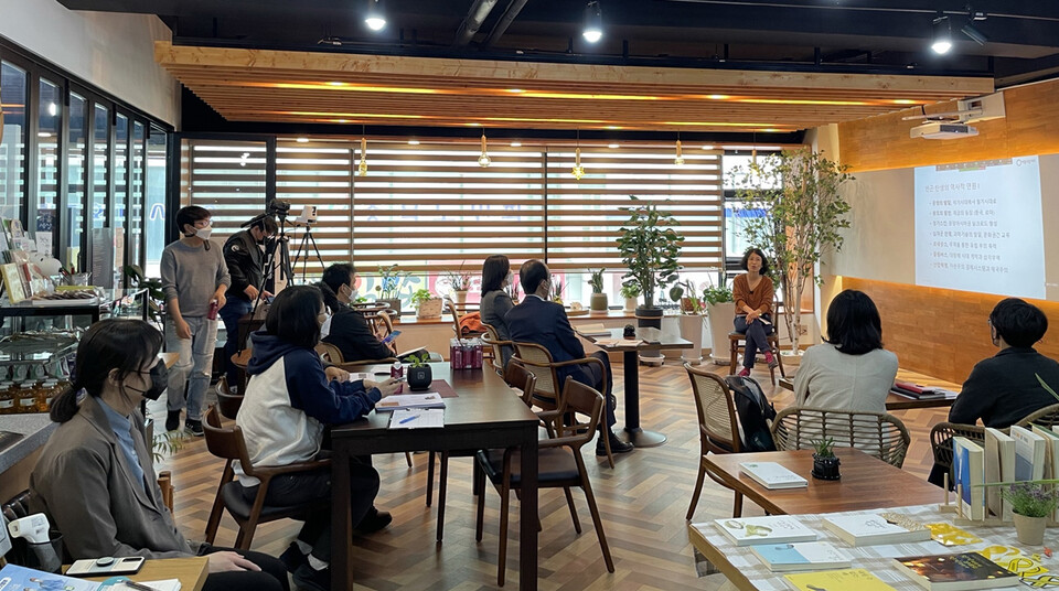 ▲ 공정무역 대중강좌. ⓒ안산공정네트워크