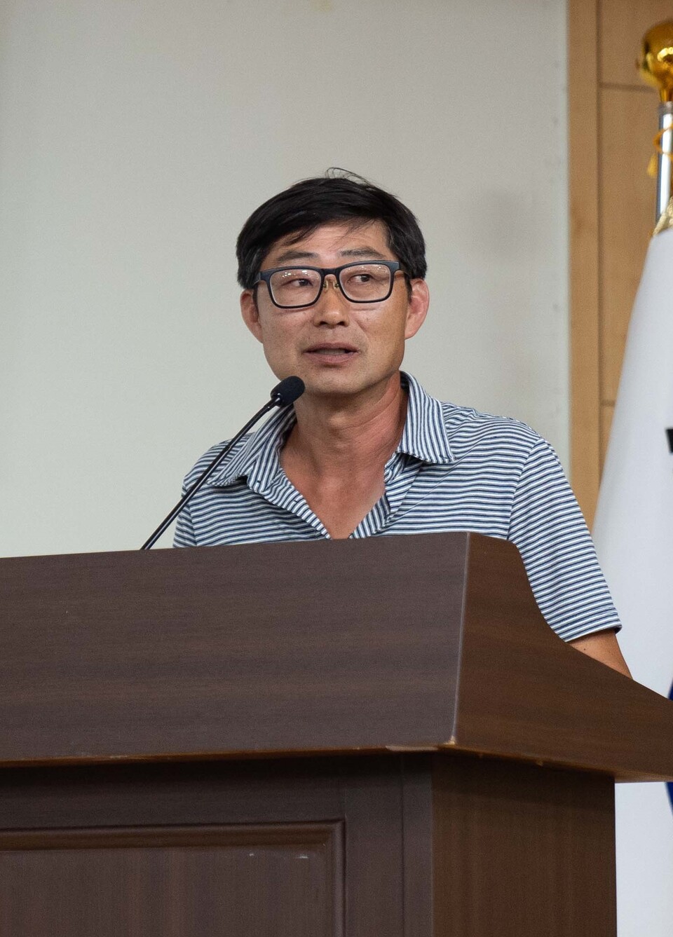 ▲ 문종욱 (사)경기도친환경농업인연합회 부회장.​​​​​​​​​​​​​​​​​​​​​​​​​​​ⓒ한살림연합 