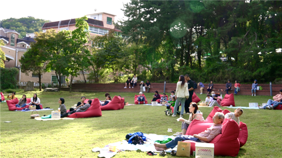 ▲ '2023 로컬축제 강북 캠퍼스 피크닉' 현장. ⓒ한신대학교 캠퍼스타운사업단