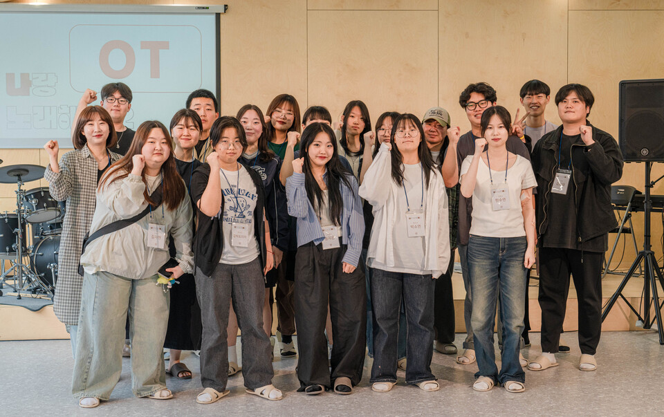 ▲ '나랑 노래해듀오' 참여자들. ⓒ그라운드 뭅