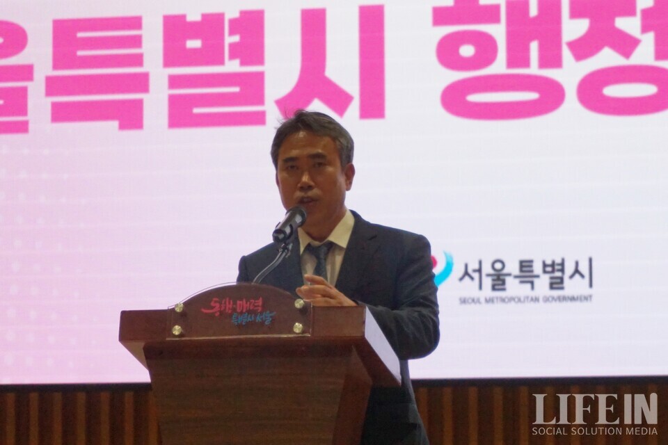 ▲ 유창수 서울특별시 행정2부시장. ⓒ라이프인