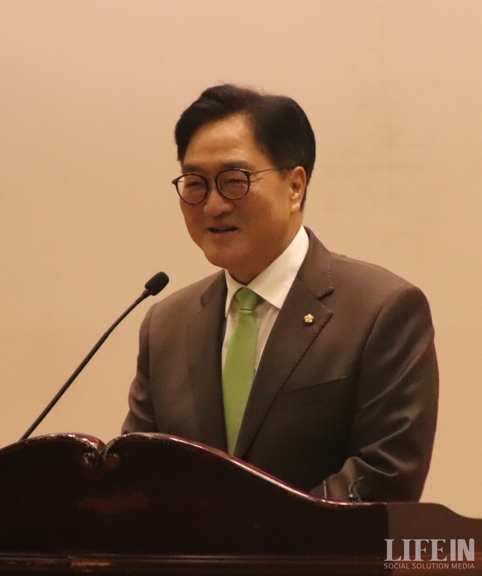 ▲ 우원식 국회의장. ⓒ라이프인