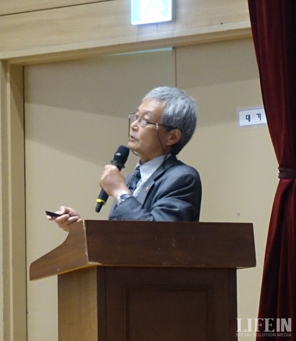 ▲ 타카하시 준 회장. ⓒ라이프인