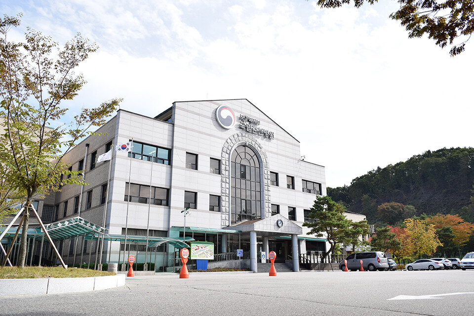 ▲ 국립춘천병원 전경(가을).