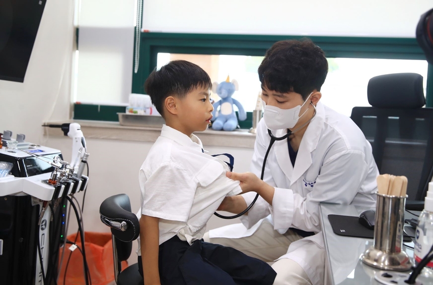 ▲ 고향사랑기부제 기정기부 사업으로 시행한 곡성군의 '소아과 출장진료'. ⓒ곡성군