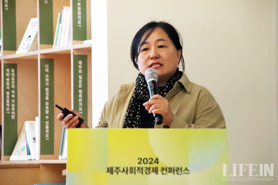 ▲ 김정옥 제주마미 대표. ⓒ라이프인