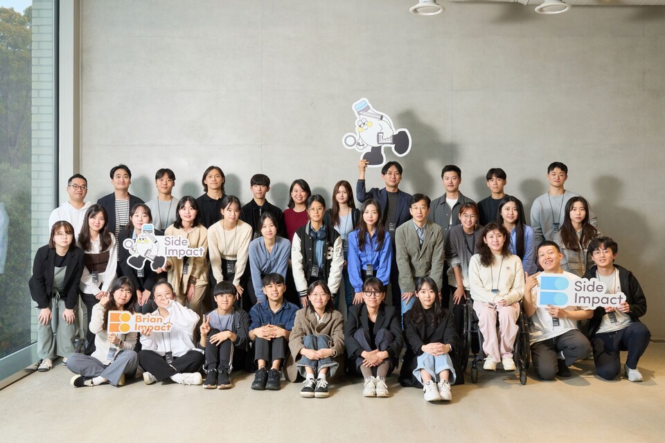 ▲ 사이드임팩트 라운드 1에 선정된 최종 30개 팀. ⓒ브라이언임팩트