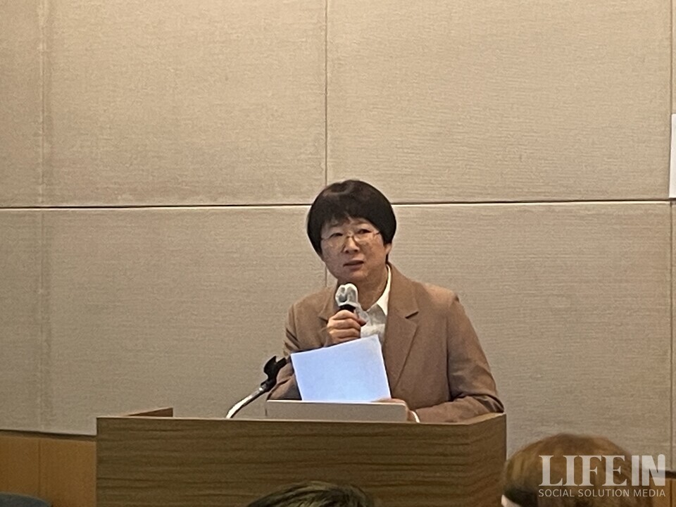 ▲ 이유진 녹색전환연구소 소장. ⓒ라이프인