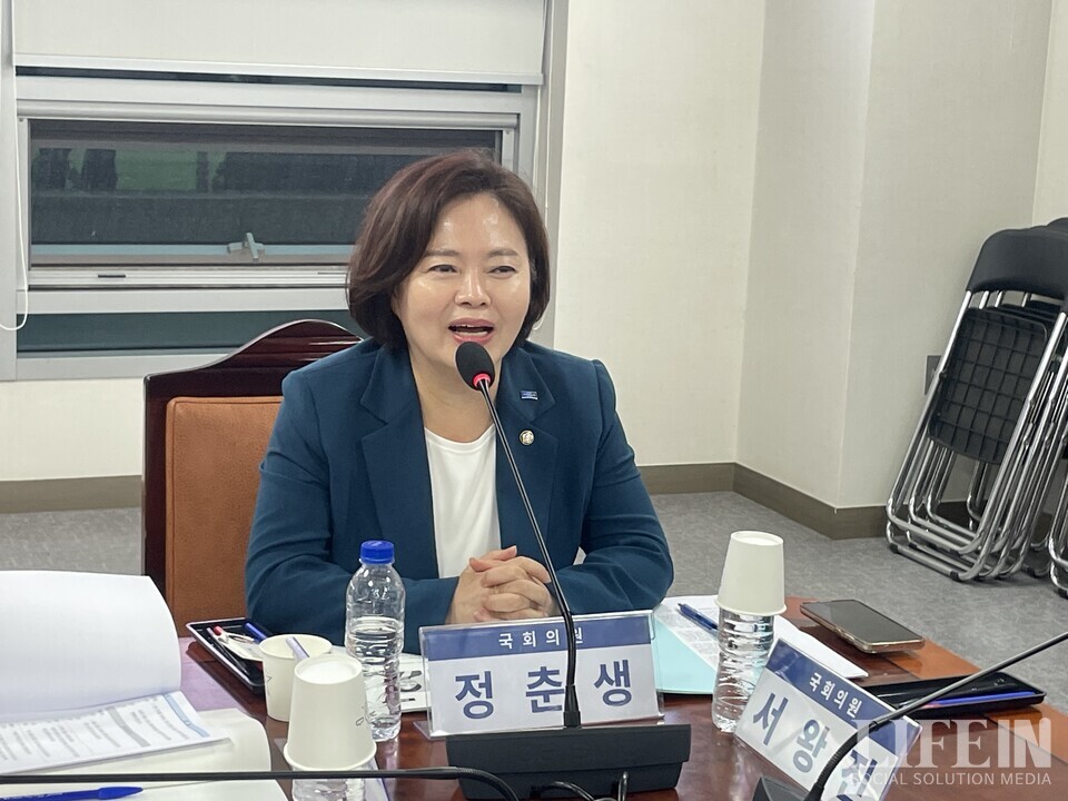 ▲ 정춘생 조국혁신당 의원. ⓒ라이프인