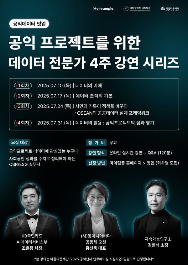 ▲ 공익 환경 프로젝트 교육. ⓒ사단법인 바다살리기네트워크