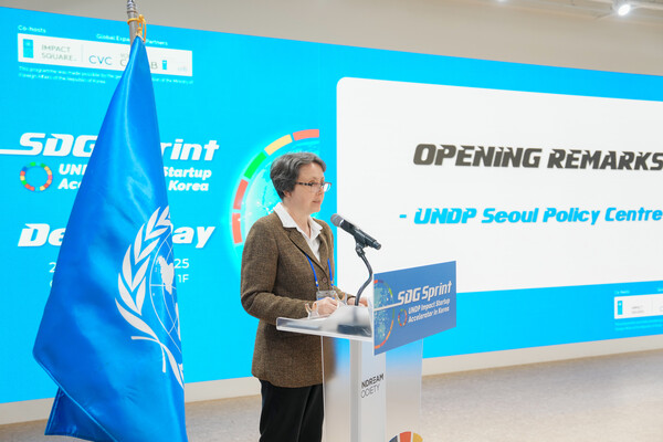 ▲ UNDP 서울정책센터 앤 유프너 소장. ⓒ임팩트스퀘어