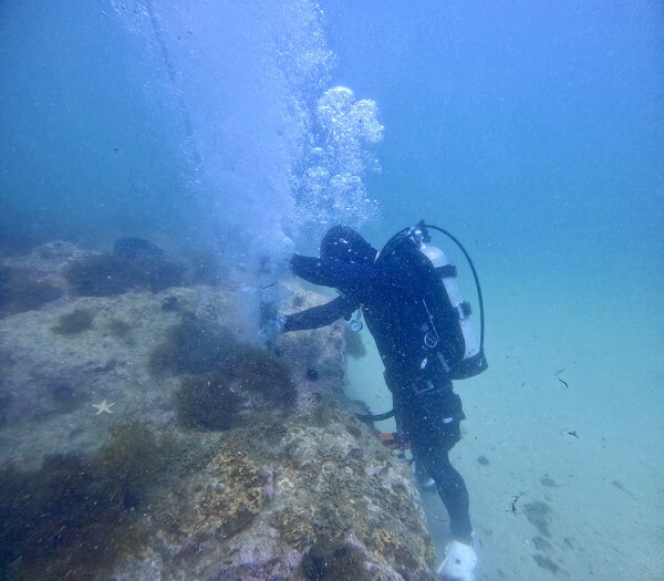 ▲ 오션캠퍼스 수중 활동 현장. ⓒ희망제작소